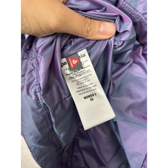 Patagonia Jacket Purple Lavender Nano Puff PrimaLoft Insulated Puffer Womens Xs - Picture 9 of 10